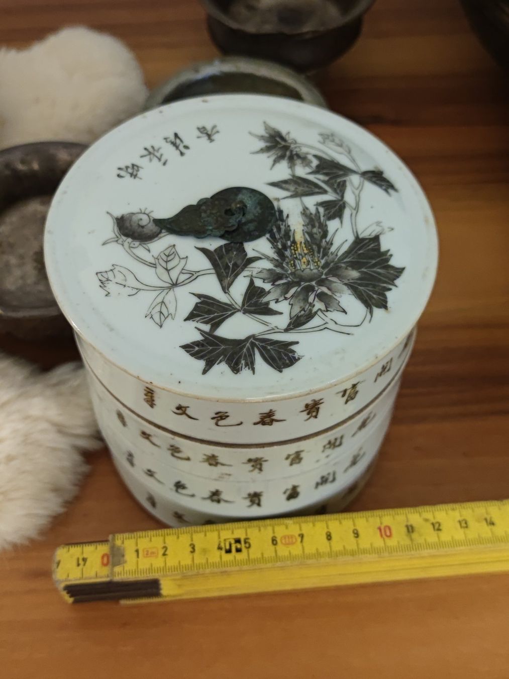 Behälter & Ähnliches: Chinese Porcelain Stacking container Food Box 19th – Gebraucht aus Thusis von Feldis 2