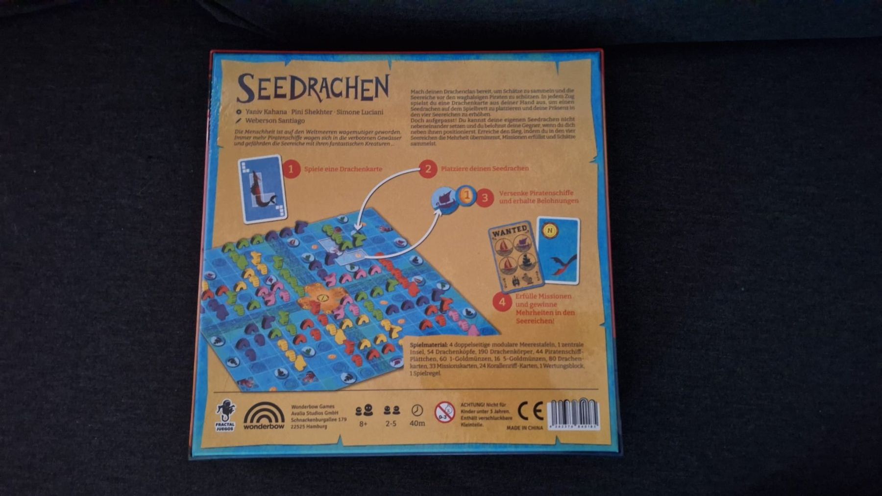 Spiele: Seedrachen - Brettspiel NEU UNGEÖFFNET – Neu und originalverpackt aus Altstätten SG von GGsGameshop 1