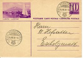 Bildpostkarte, LU Eidg. Schützenfest 1939
