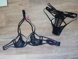 BH Set Monroe caviar Grösse 80D neu