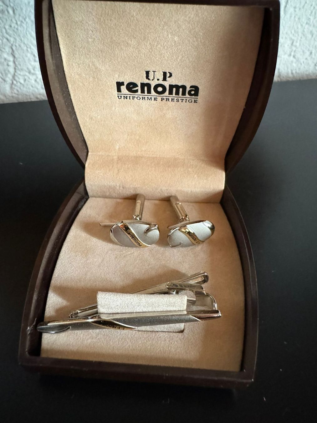 Manschettenknöpfe: Renoma Manschettenknöpfe & Krawattenklammer Set – Gebraucht aus Winterthur von Dejv