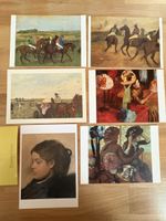 AK mit Kunst von Edgar Degas