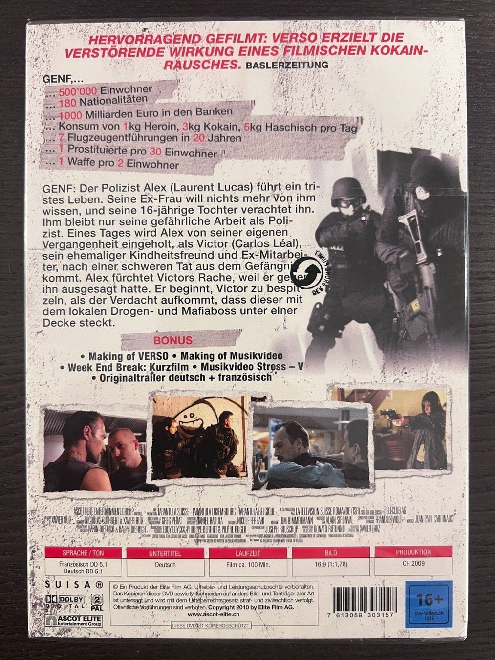 Alle DVDs: Verso – Neu und originalverpackt aus Zürich von FilmFreunde 1