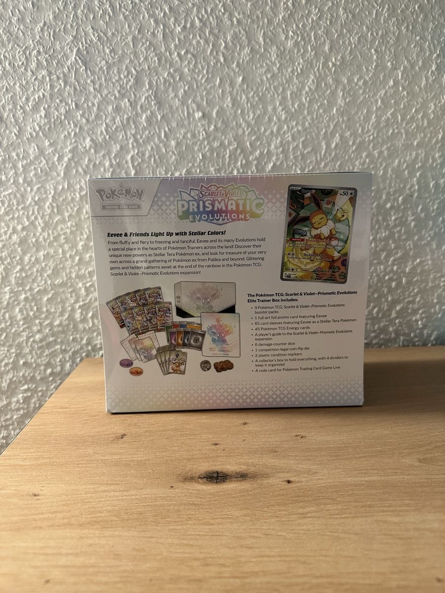 Pokémon Sammelbilder & Trading cards: Pokemon Prismatic Evolutions - Sealed ETB BOX - ENGLISH – Neu und originalverpackt aus Genève von flamourr 1