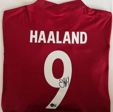 Maglia Haaland autografata #9 - Norvegia Taglia XL