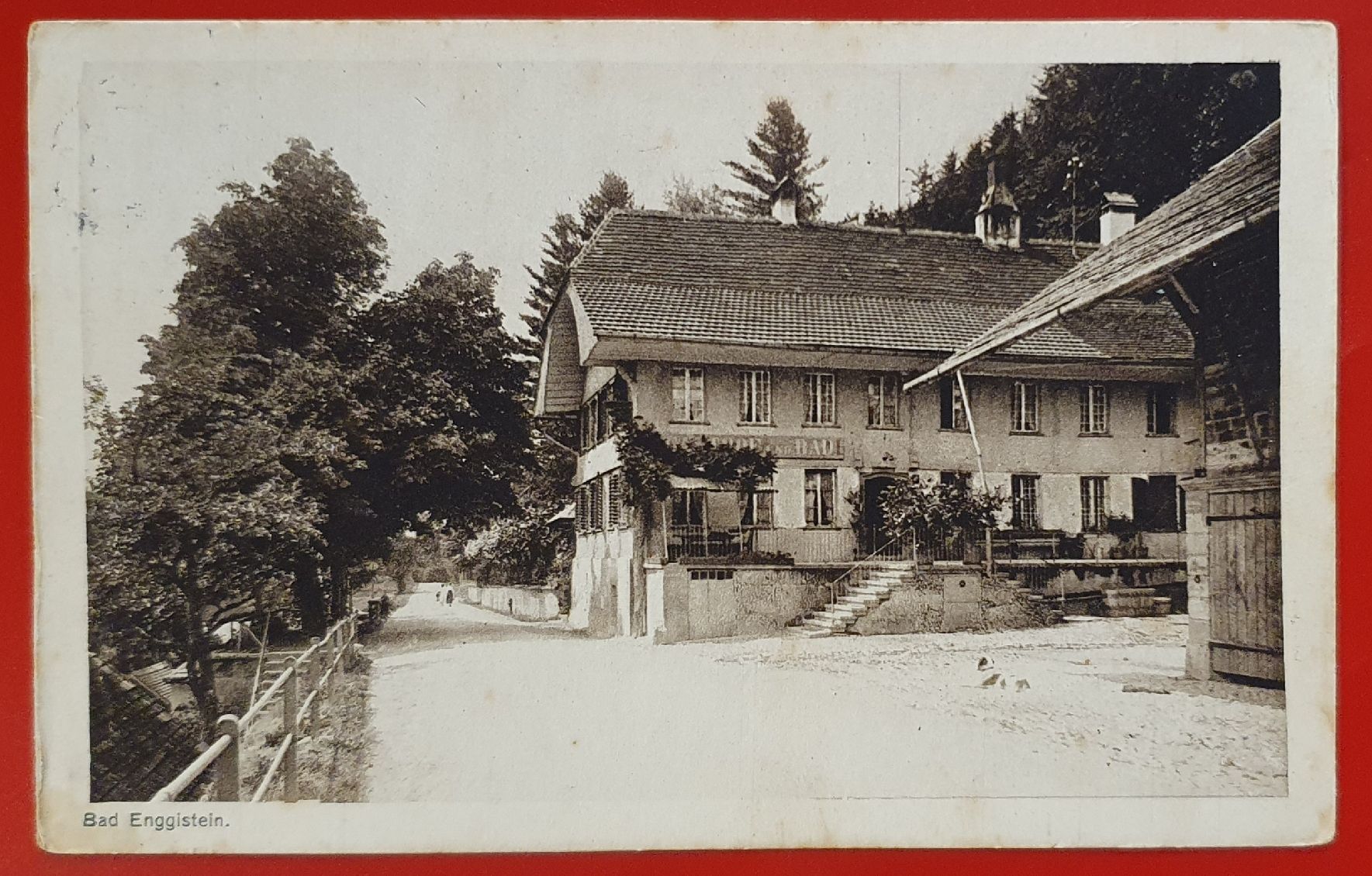 Ansichtskarten: Bad Enggistein 1919 – Gebraucht aus Kreuzlingen von Rschweiz1