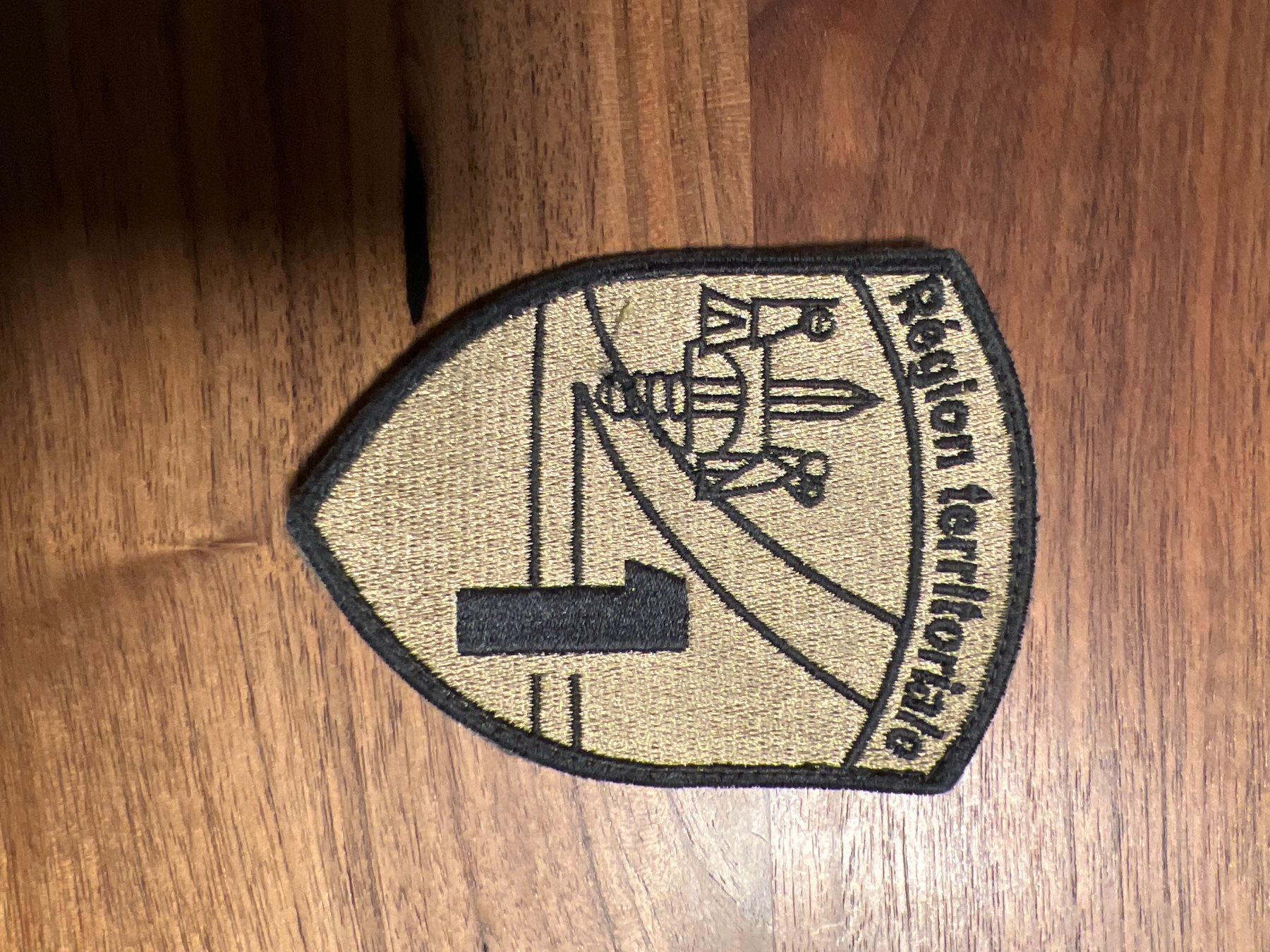 Armée suisse Plaquettes & Badges: Patch 1 Région Territoriale neuwertig – Neuf (Voir description) à Thun par IBT1