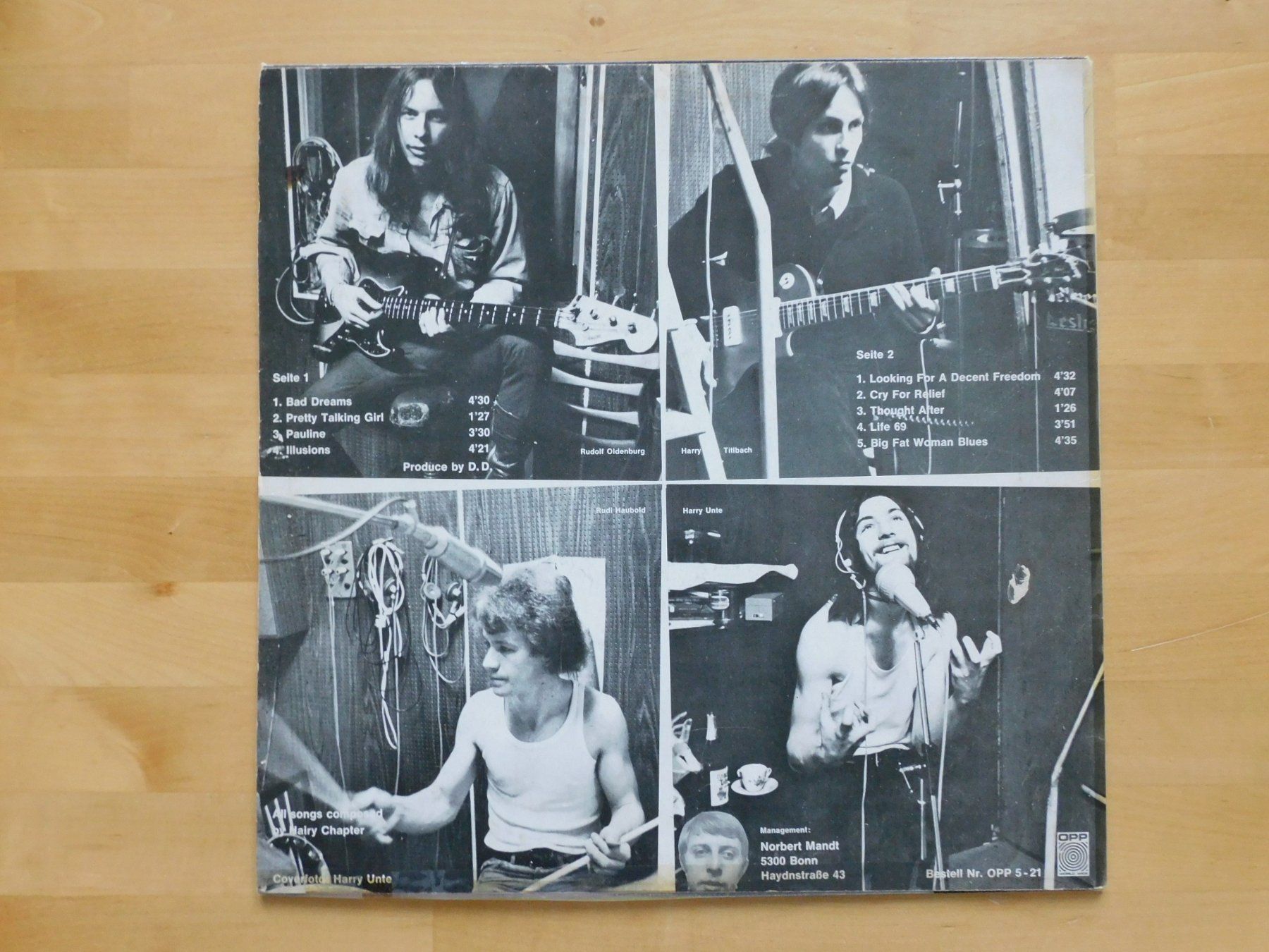 Schallplatten: Hairy Chapter - Eyes – Gebraucht aus Emmenbrücke von Dickens 1