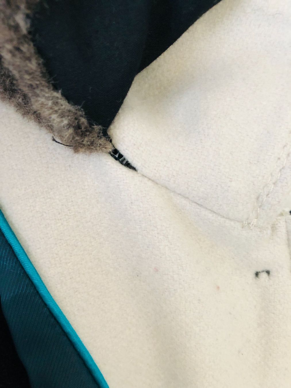 Cinque Mäntel: Schicker Wintermantel beige Gr. 36 Fellkragen – Neu (gemäss Beschreibung) aus Arlesheim von OmnIa55 4