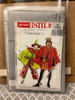 Schnittmuster für Kostüm Clown / König