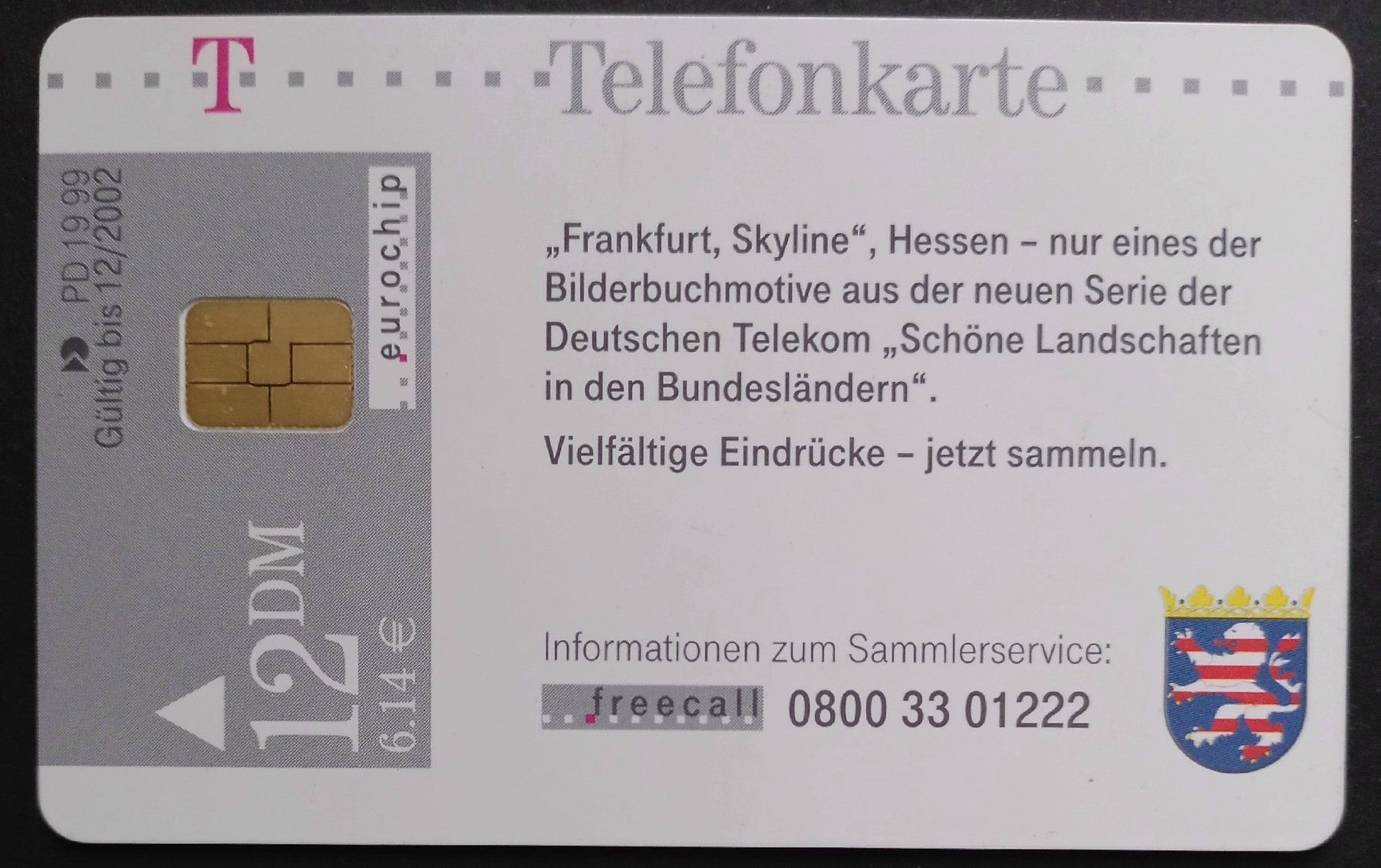 Schede telefoniche: Taxcard - Frankfurt - D – Usato da Niederuzwil venduto da lubimaja 1