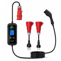 Mobiles Ladekabel E-Auto 11kW Universal-Adapterset NEU & OVP