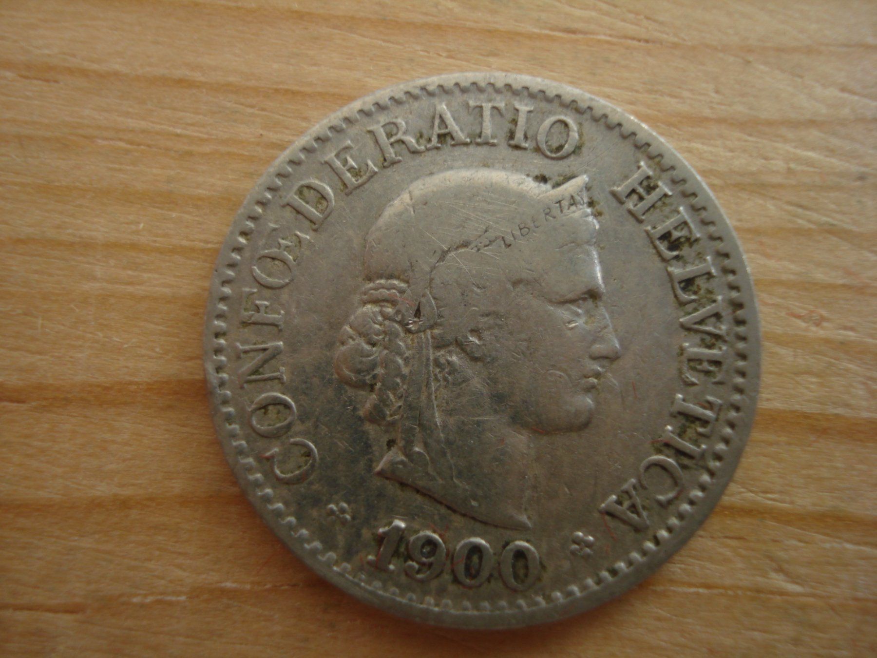 Tutti le monete: (S1) 10 Rappen 1900 – Usato da Erlach venduto da Net-Coins