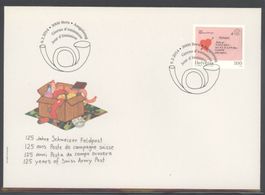 2014, FDC, 125 Jahre Schweizer Feldpost (Nr. 1495)