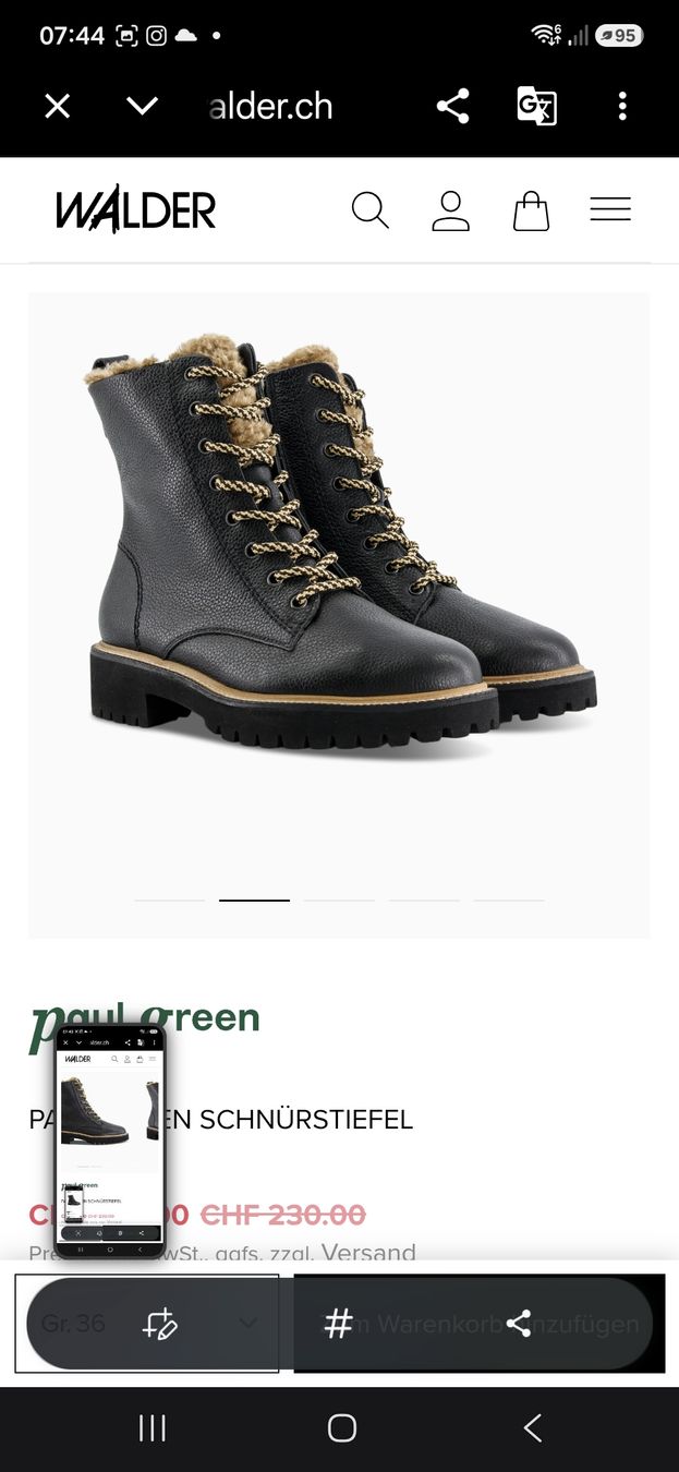 Paul Green Chaussures femmes: Stiefeletten Paul Green – Neuf (Voir description) à Wangen SZ par Mschatz 2