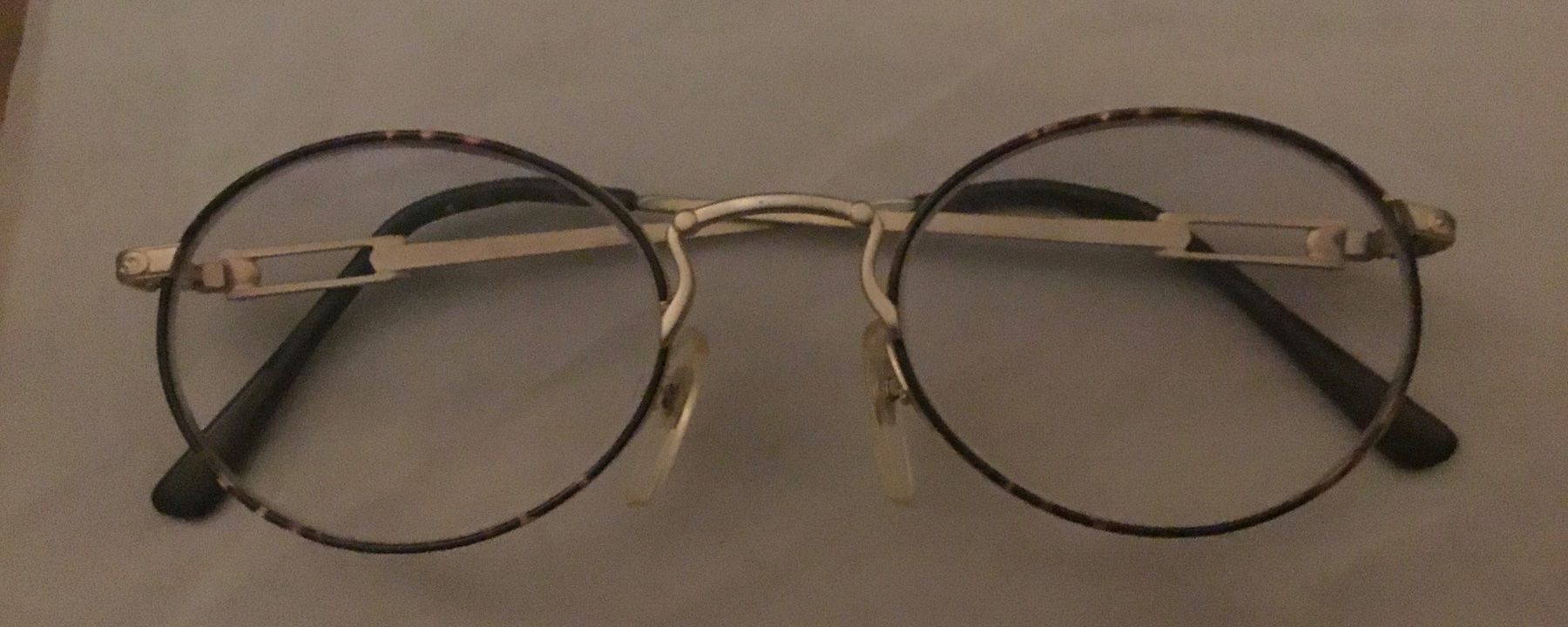 Occhiali & Lenti: Vintage Brille, Gold Runde Gläser – Usato da Schlieren venduto da Jeajet 8