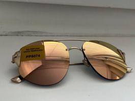 DIOR  Piloten Sonnenbrille mit Roségold-Verspiegelung