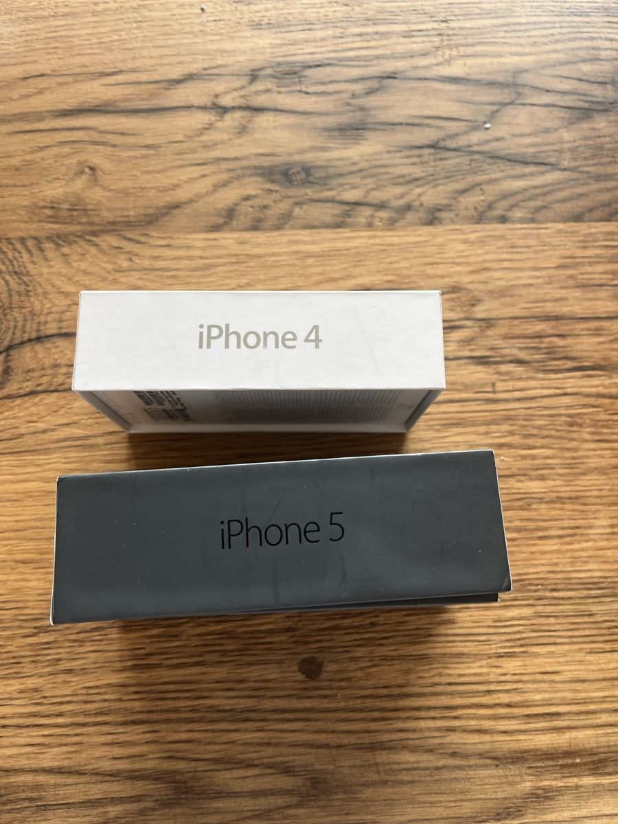 Apple Telefoni cellulari / Smartphones: Apple iPhone 4 & 5 Originalverpackung - Leere Boxen – Usato da Kerzers venduto da del13 1
