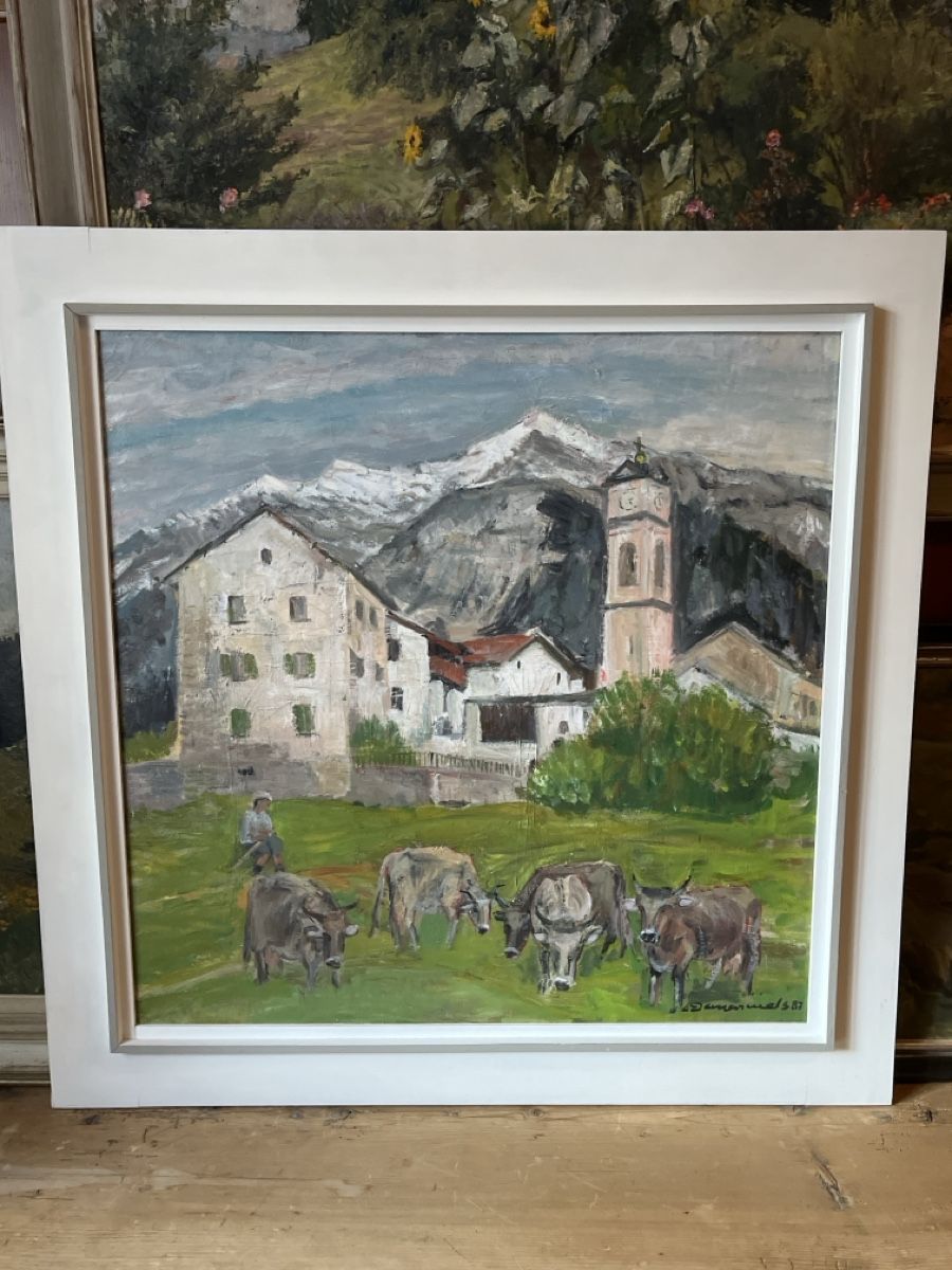 Tableaux: Ludwig Demarmels Stierva/Romanshorn – D'occasion à Untervaz par Kunstegga 1
