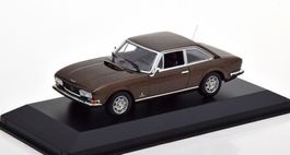 Peugeot 504 Coupé Phase II 1974-1979 dunkelbraun met.   1:43