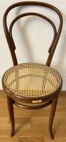 Bugholzstuhl Thonet ähnlich mit Rohrgeflecht - D=31 cm