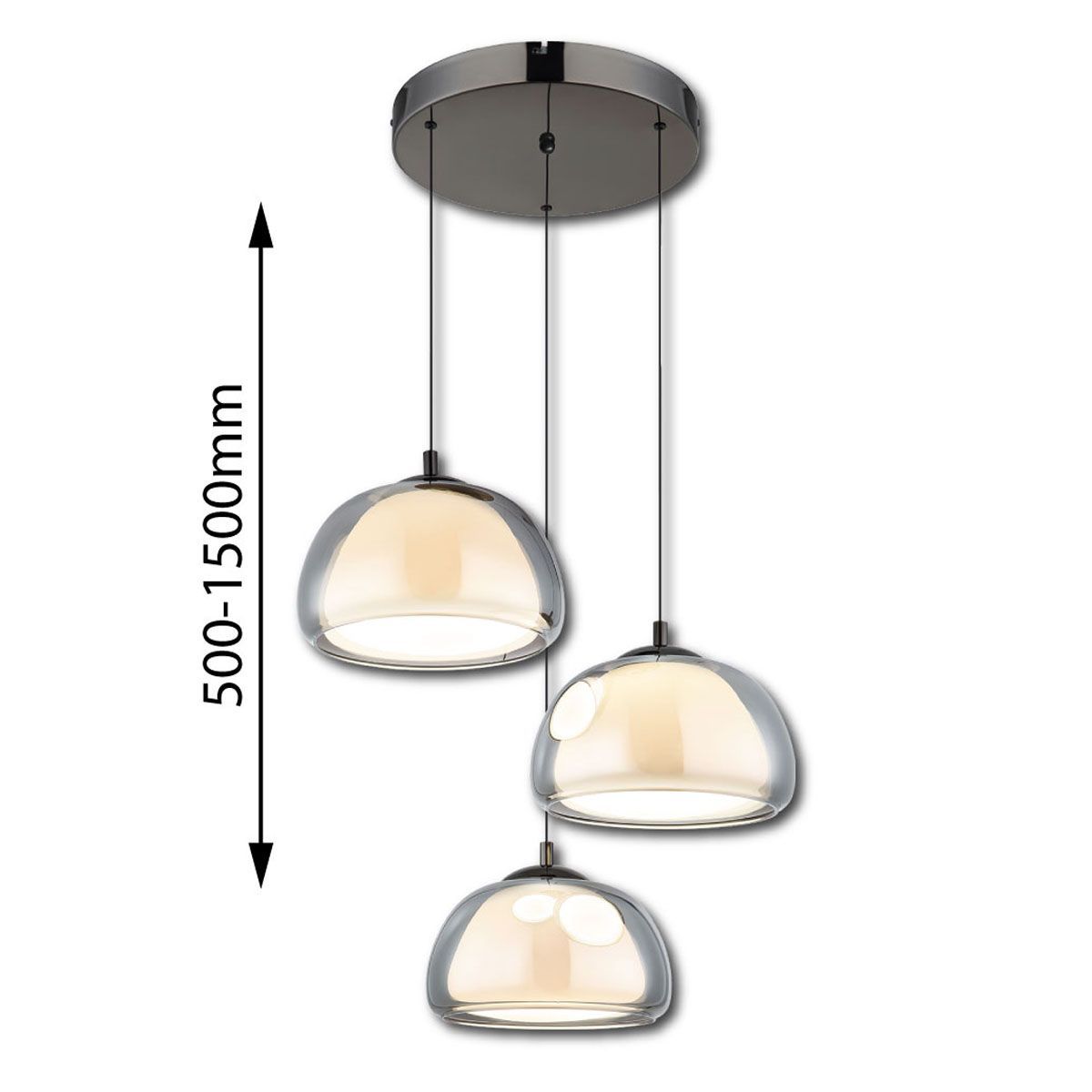 Lampadari & plafoniere: LED Pendelleuchte, CCT, Dimmer, 50 cm Ø – Nuovo (secondo la descrizione) da Kreuzlingen venduto da Smart-Light 8