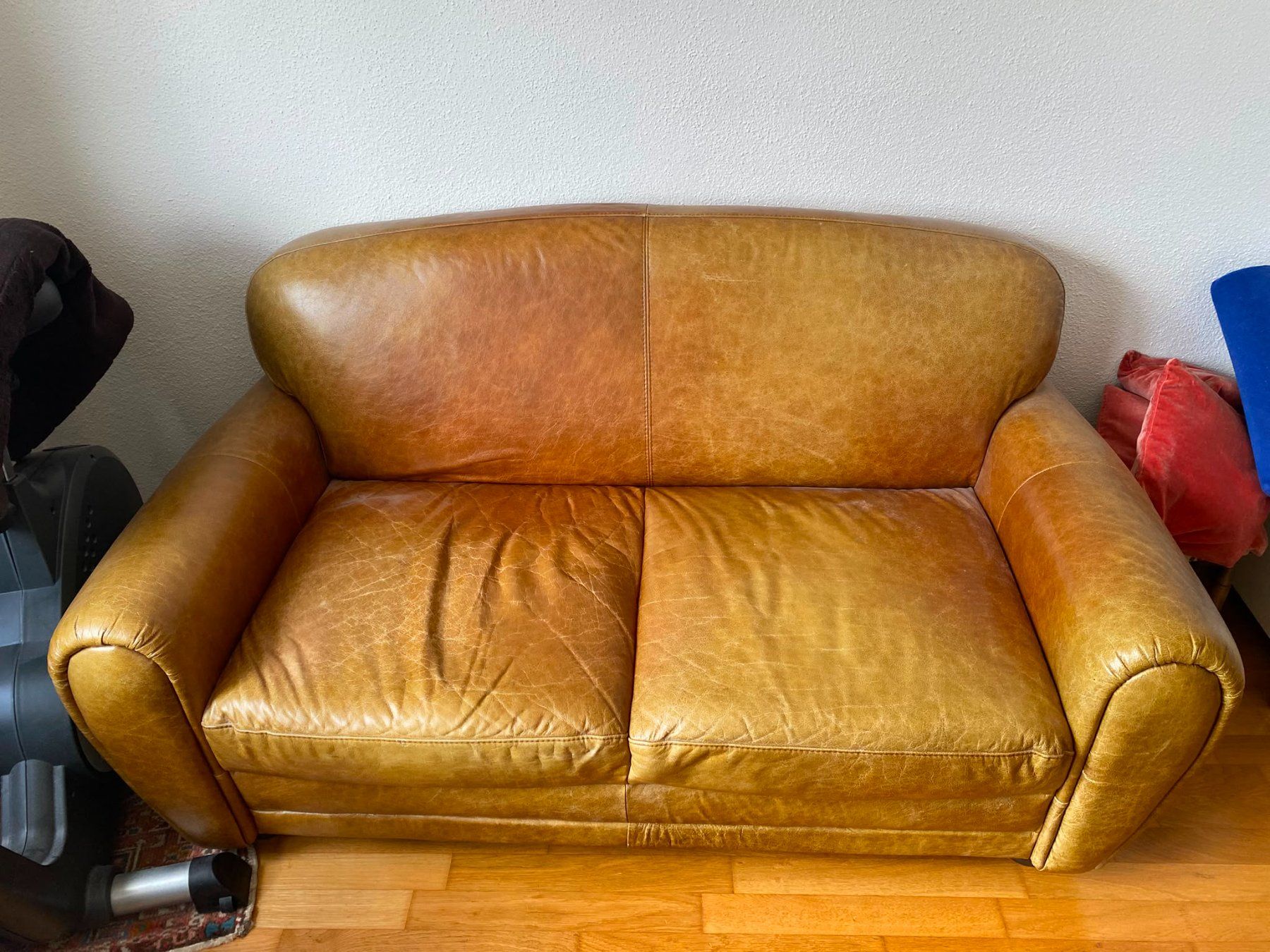 Divani: Ledersofa braun 2-Sitzer gebraucht – Usato da Gerlafingen venduto da AishaWittwer