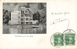 Spiez BE hotel pension see Thunersee