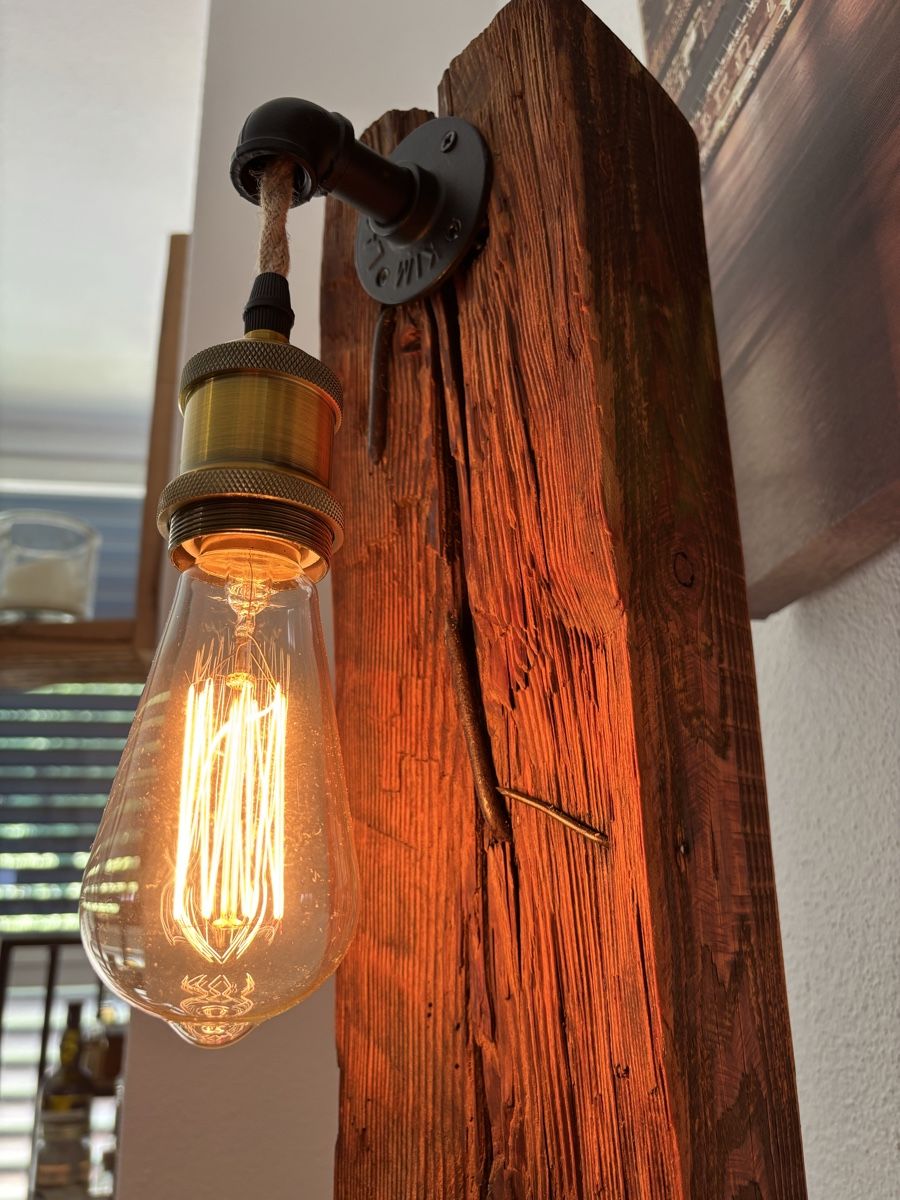 Lampen: Lampada originale con trave antico – Neu (gemäss Beschreibung) aus S. Antonino von raffosuisse 3