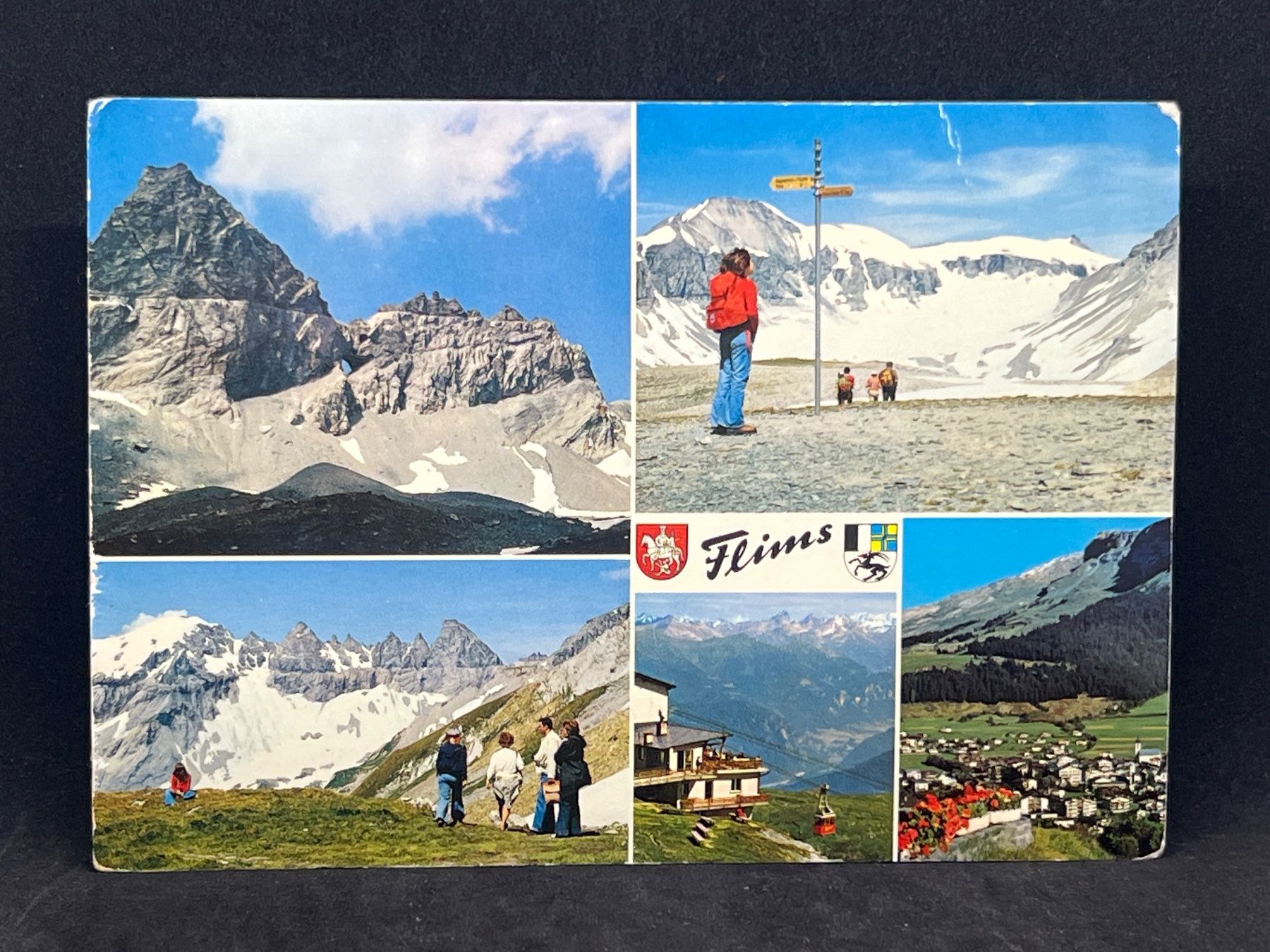 Cartoline postali: Flims – Usato da Widnau venduto da Brusi9