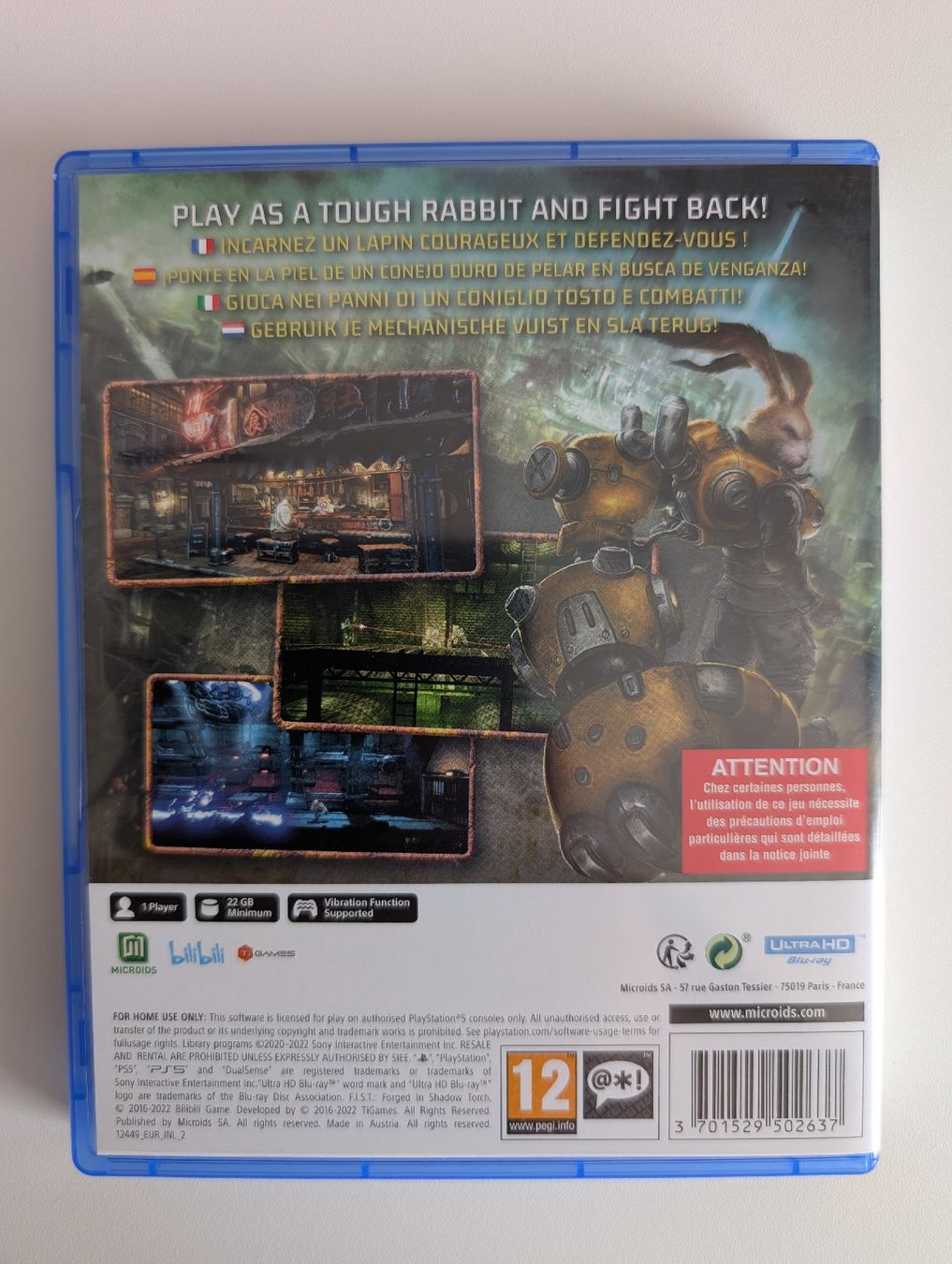 Giochi: F.I.S.T. FORGED IN SHADOW TORCH (PS5) – Nuovo (secondo la descrizione) da Obernau venduto da MABU9 1
