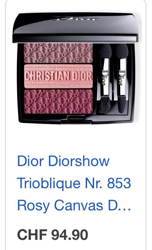 Dior Make-up: Dior Lidschatten Blush Highlighter Palette NP. 94.90 – Gebraucht aus Rüfenacht BE von Milena_1 1