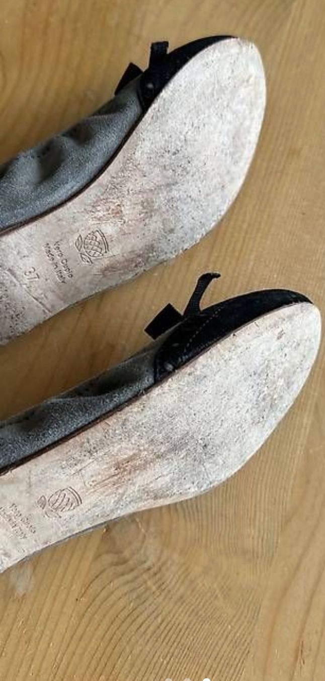 Navyboot Damenschuhe: Ballerinas schwarz/ grau GR: 37 Navyboot – Gebraucht aus Oberwil BL von Stellochkas 2