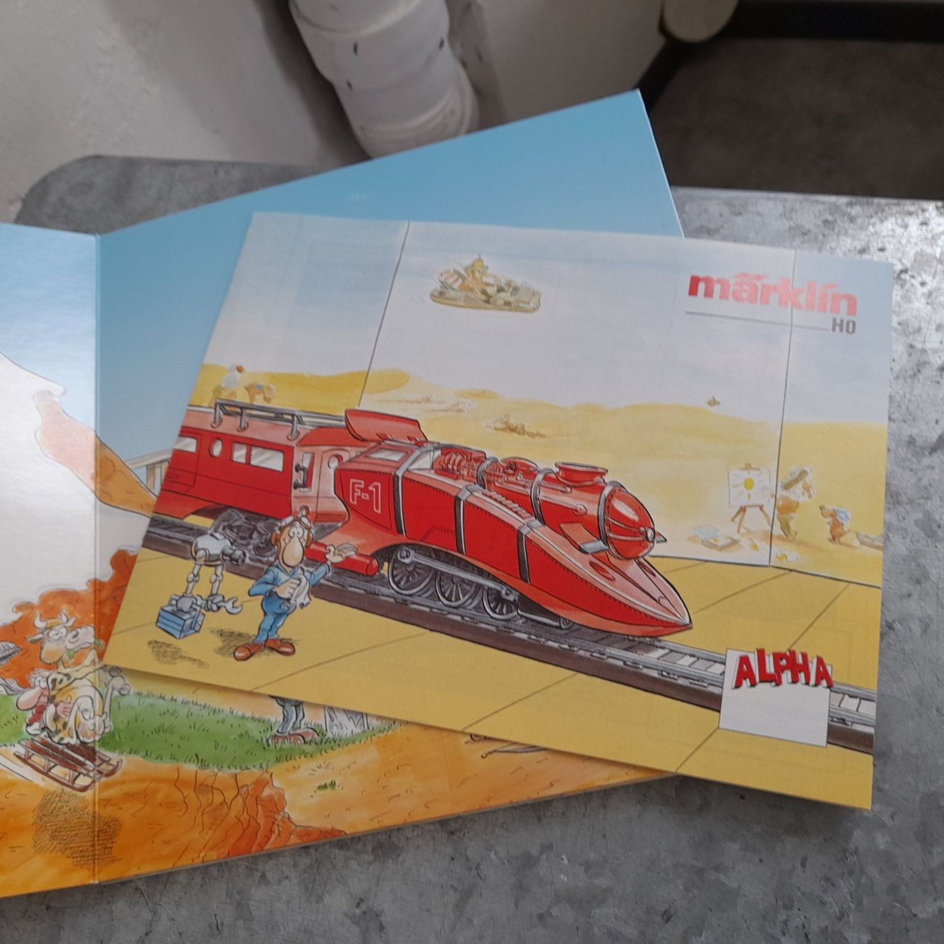 Märklin Modellini di ferrovie: Train de l'aventure Alpha – Nuovo e nell'imballaggio originale da Auvernier venduto da gandalf08 5