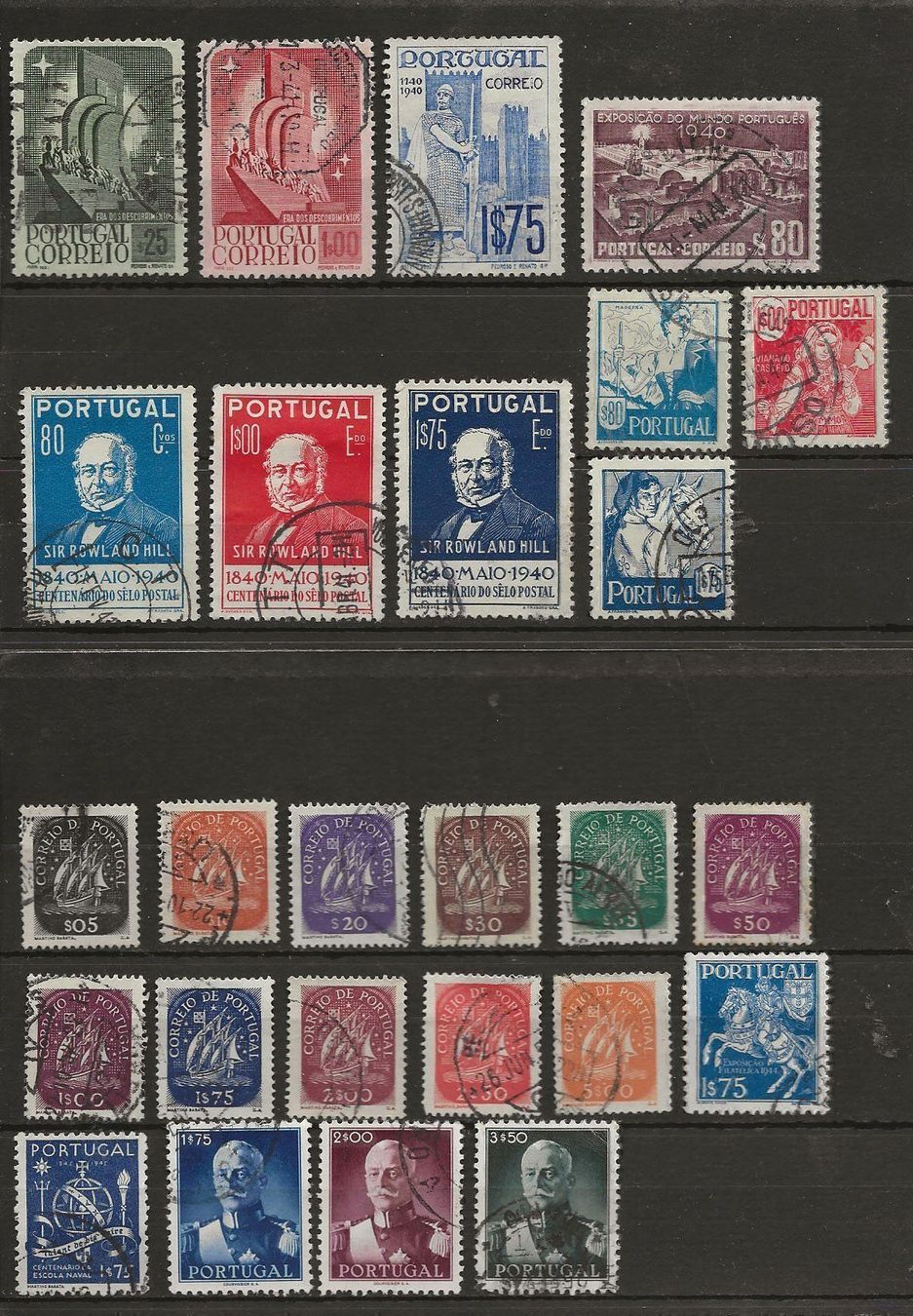 Tutti i francobolli: Portugal Lot 06 1940 ... – Usato da Sion venduto da PierreP01