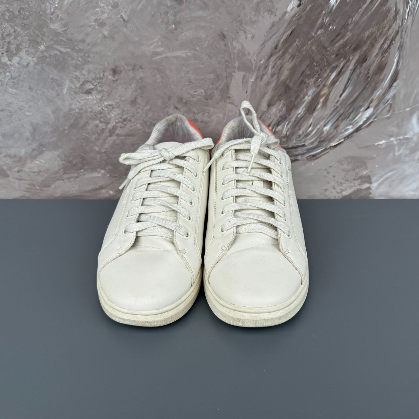 Levi's Damenschuhe: Baskets blanches et orange Levis – Gebraucht aus Thônex von BrYu 2