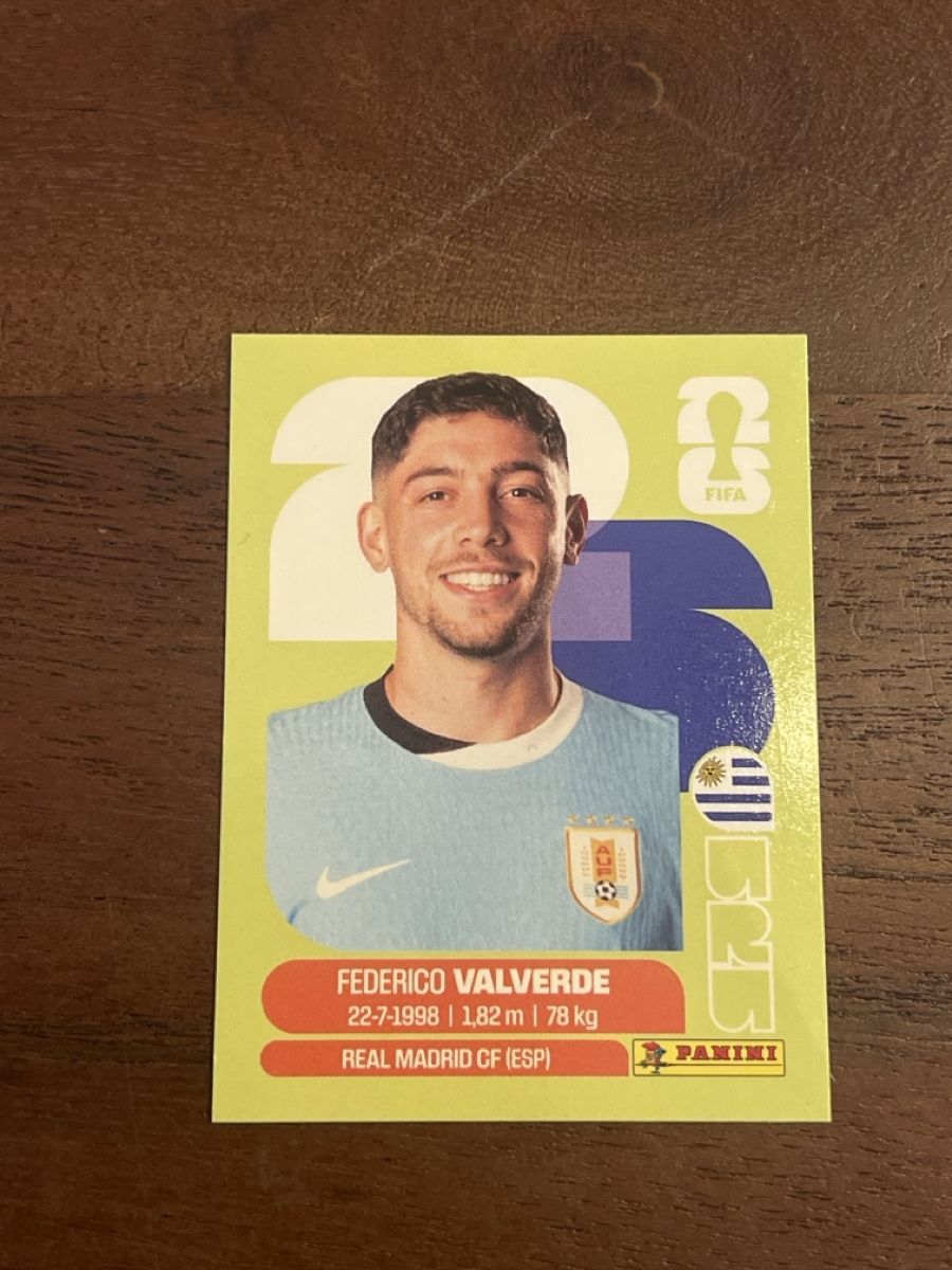 Panini Carte collezionabili: Panini Federico Valverde – Nuovo (secondo la descrizione) da Rutschwil (Dägerlen) venduto da nin_v6tx