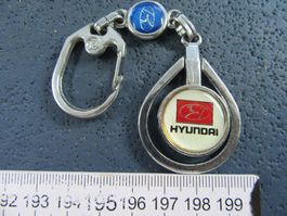 HYUNDAI AUTO SCHLÜSSELANHÄNGER GEFAHREN VINTAGE