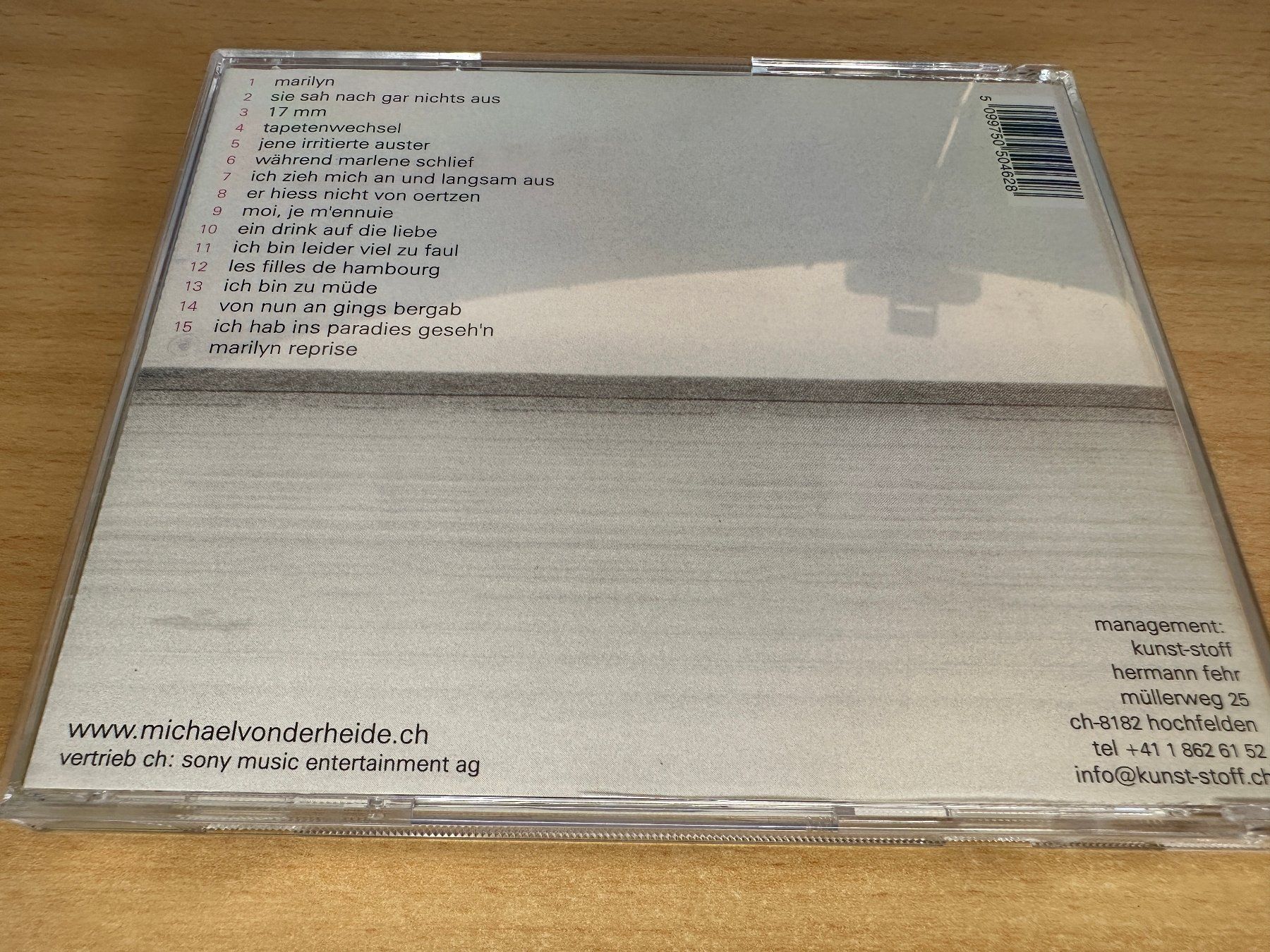 CDs: Michael Von Der Heide – Hildegard – Gebraucht aus Rikon im Tösstal von Alpenmutz 1
