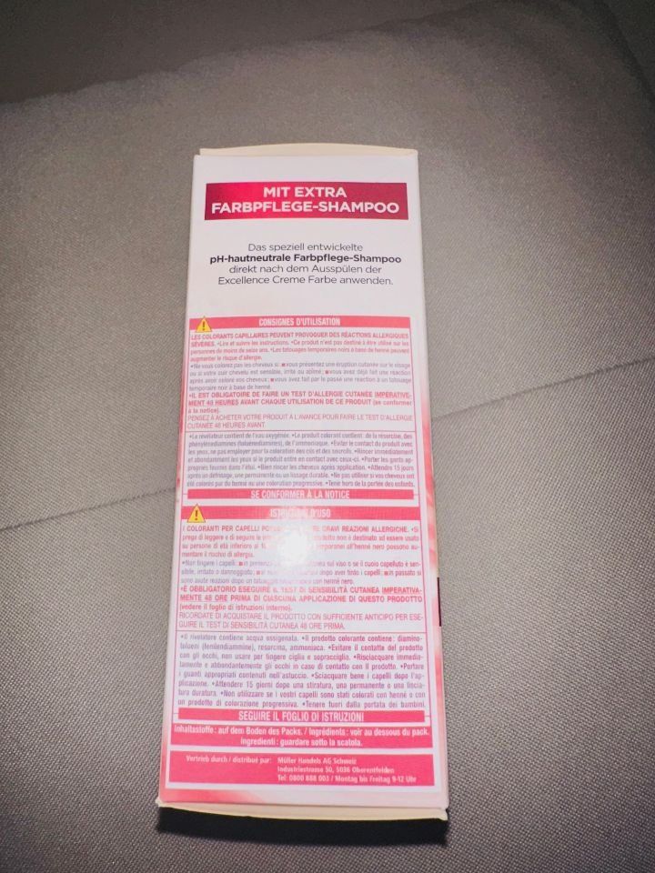 Tinte: Loreal Excellence Hararfarbe NEU Braun  4 – Nuovo e nell'imballaggio originale da Fällanden venduto da LetiRobi 2
