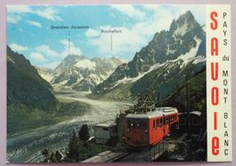 Le train de Chamonix-Montenvers, la Mer de Glace