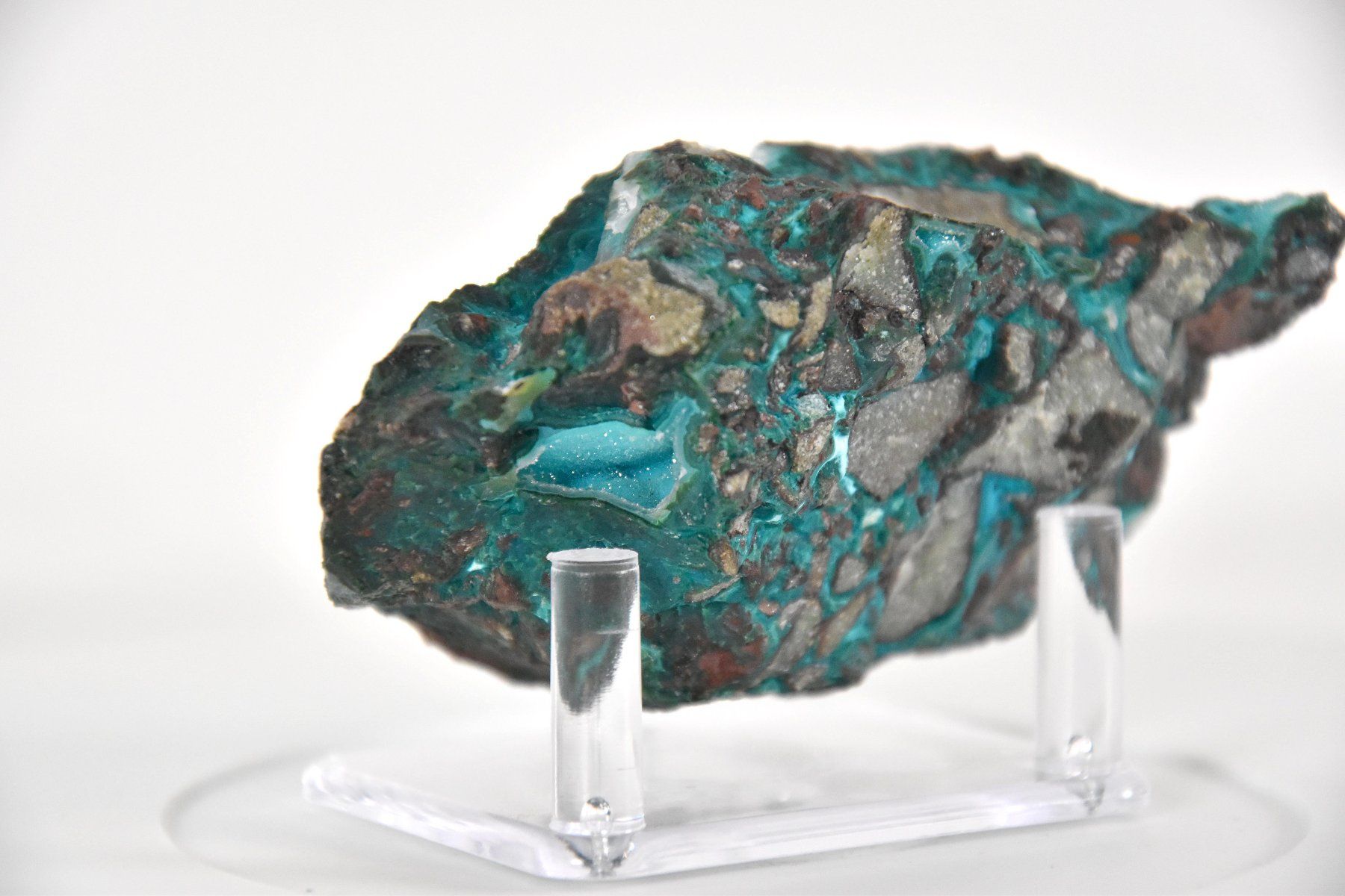 Minerali & Pietre curative: Chrysocolle et Quartz – Nuovo e nell'imballaggio originale da Vaulion venduto da sambigben 3