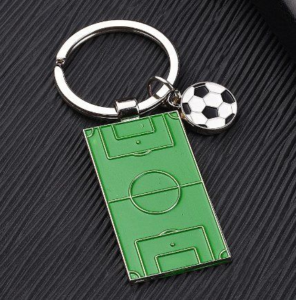 Portachiavi: Fusballplatz Schlüsselanhänger NEU – Nuovo e nell'imballaggio originale da Tägerwilen venduto da Swiss-Ricardo 1