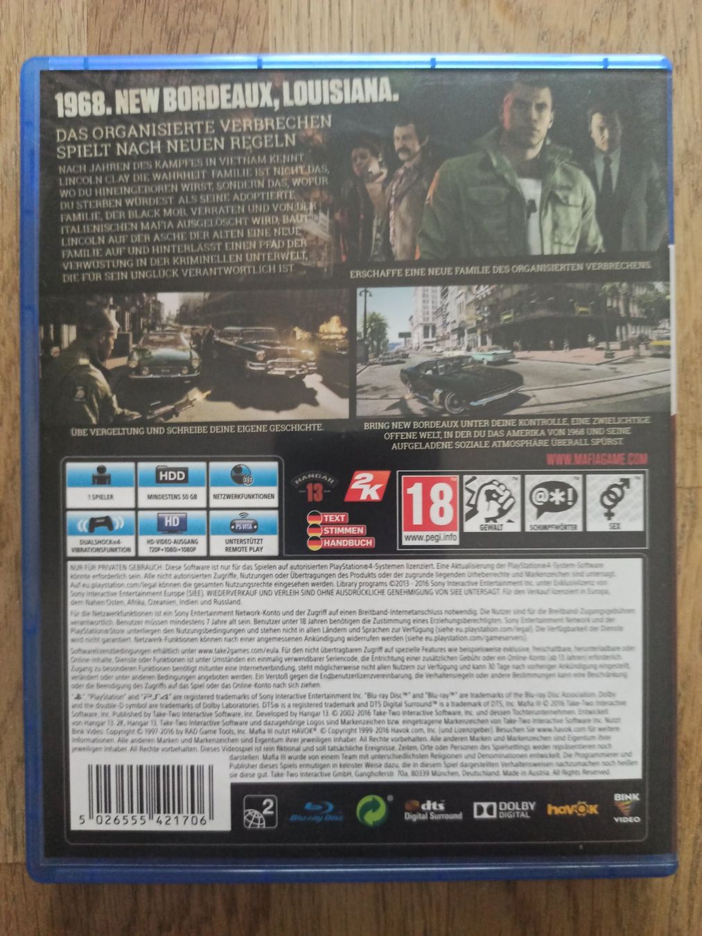 Giochi: Mafia III - Mafia 3 PS4 / PS5 – Usato da Oberweningen venduto da mar_87mx 1