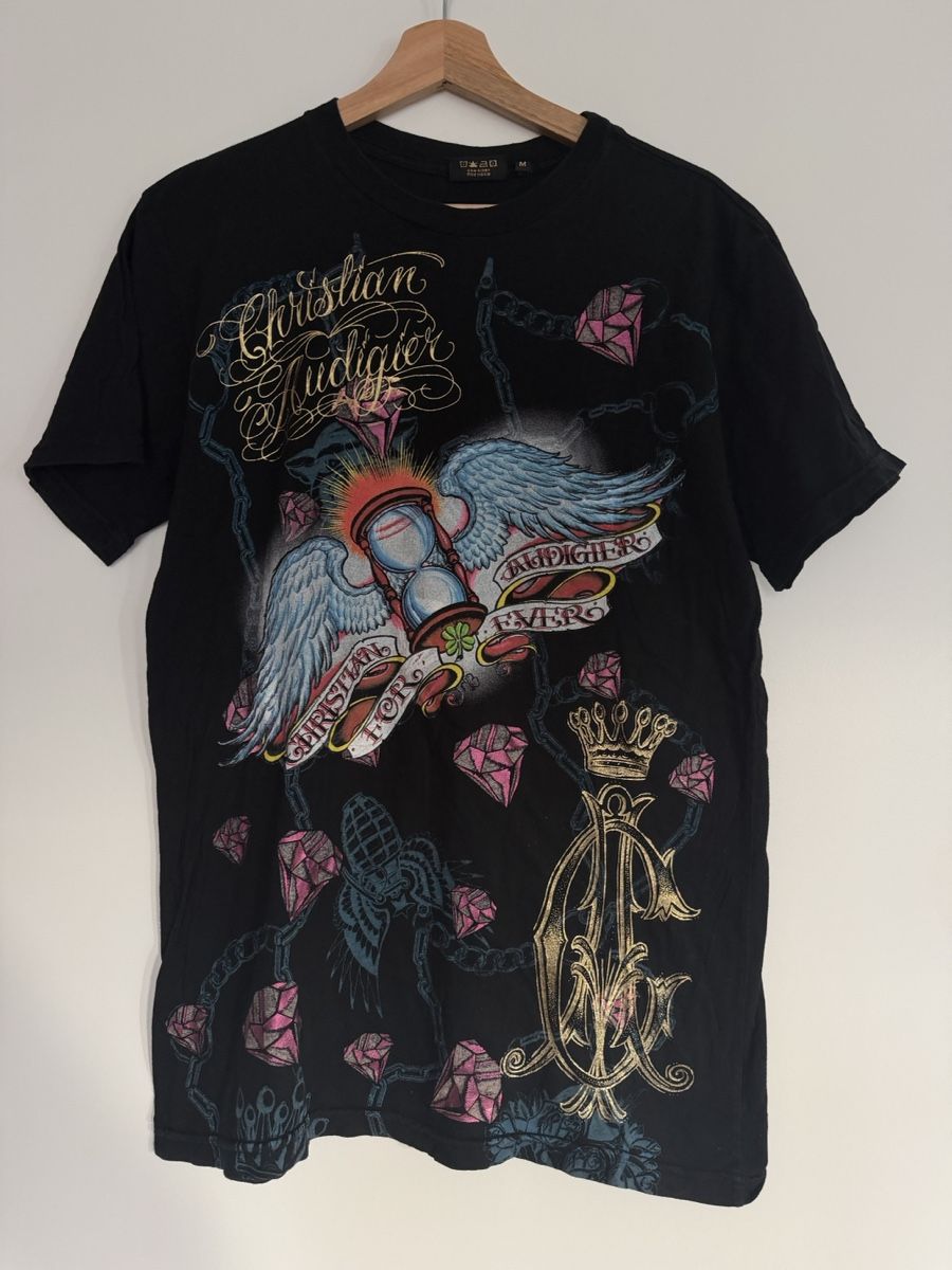 T-shirt: Christian Audigier T-Shirt – Grösse M  – Usato da Münchenbuchsee venduto da mir_g8d7