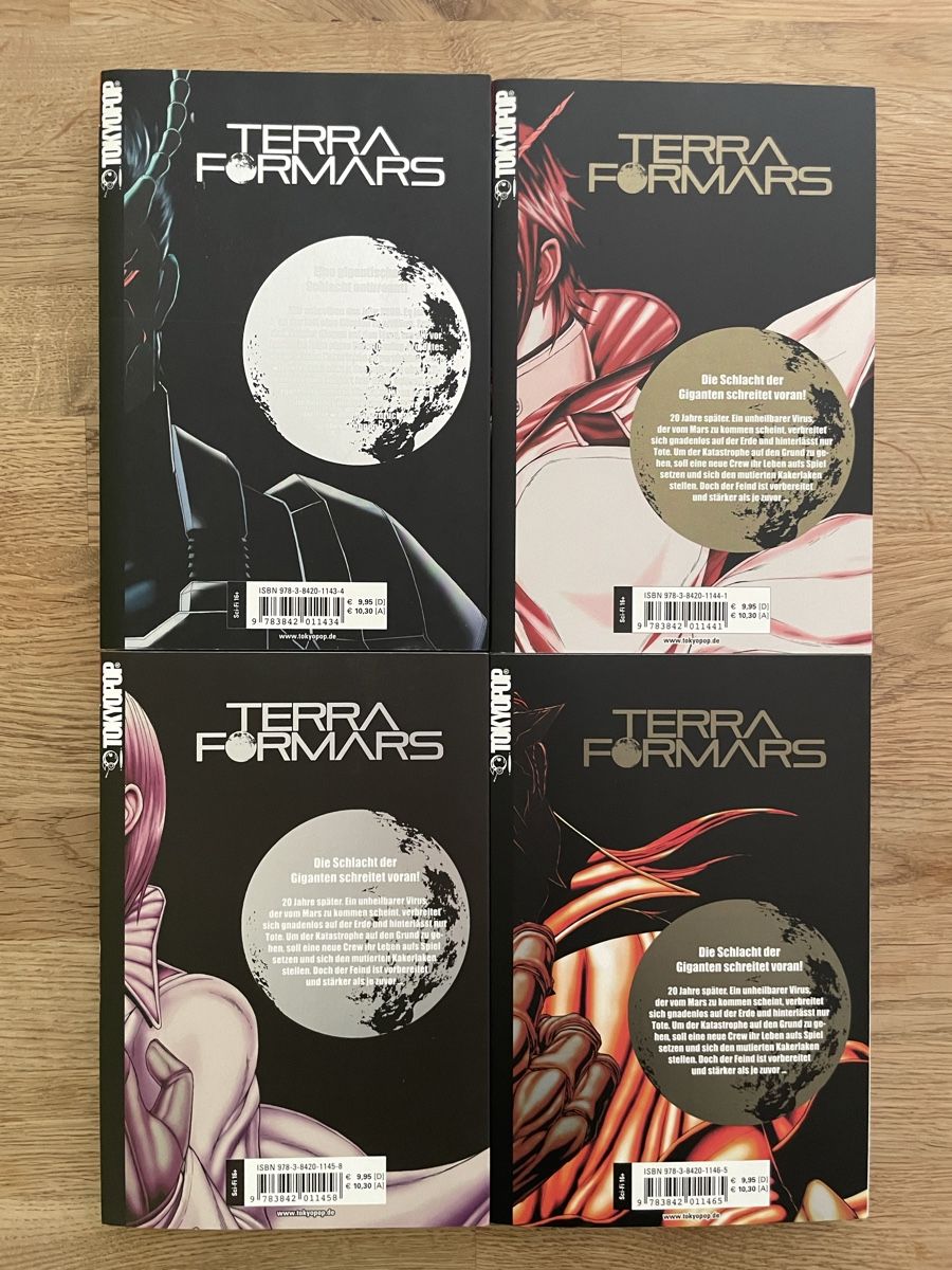 BD: Terra Formars 1 - 4 – Neuf (Voir description) à Wetzikon ZH par phoeff 1