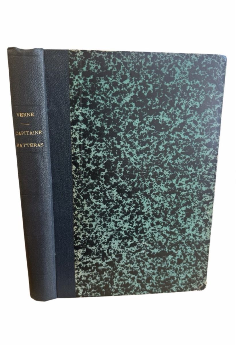 Libri: Voyages cap. Hatteras, Jules Verne, Hetzel, EO, 1867 – Usato da Genève venduto da manu1206