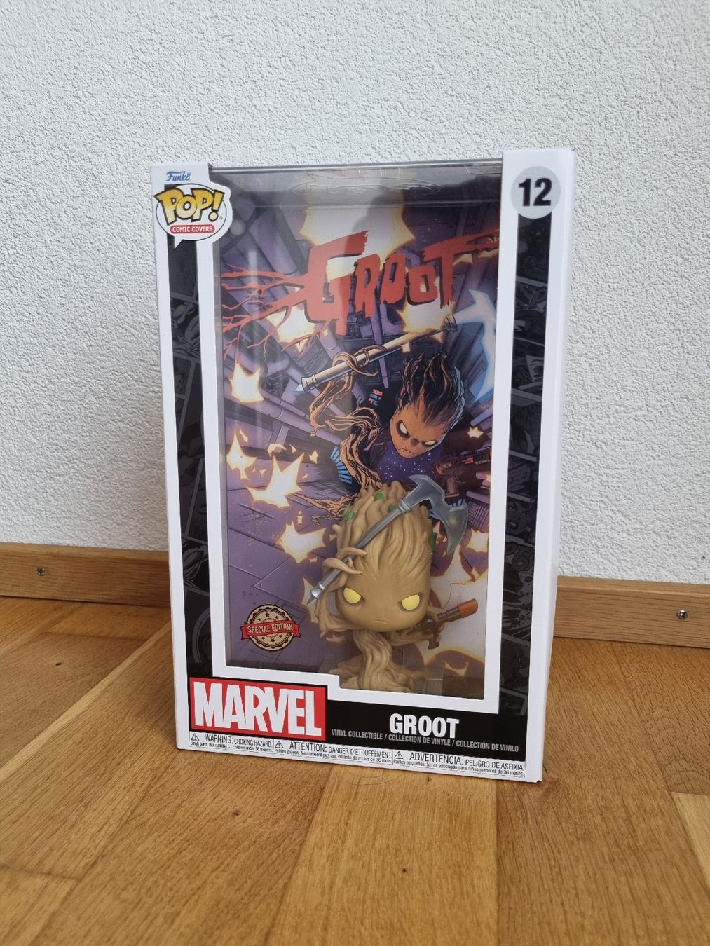 Funko Statuette: Funko POP! Comic Covers Marvel Groot Sammelfigur. – Nuovo e nell'imballaggio originale da Busswil TG venduto da Hugi_9_7