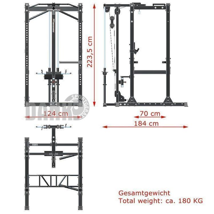 Barbarian discount line cage