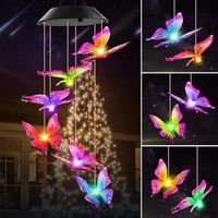Schmetterling Solar Windspiel